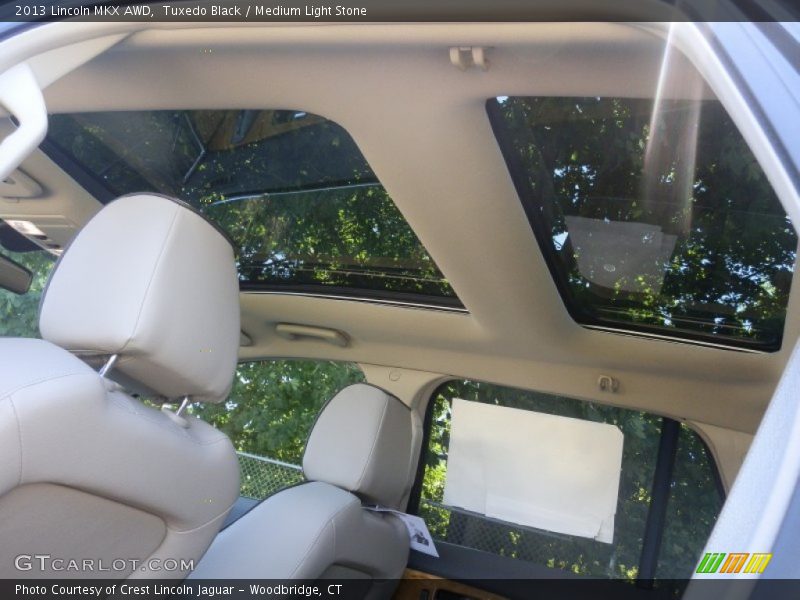 Sunroof of 2013 MKX AWD