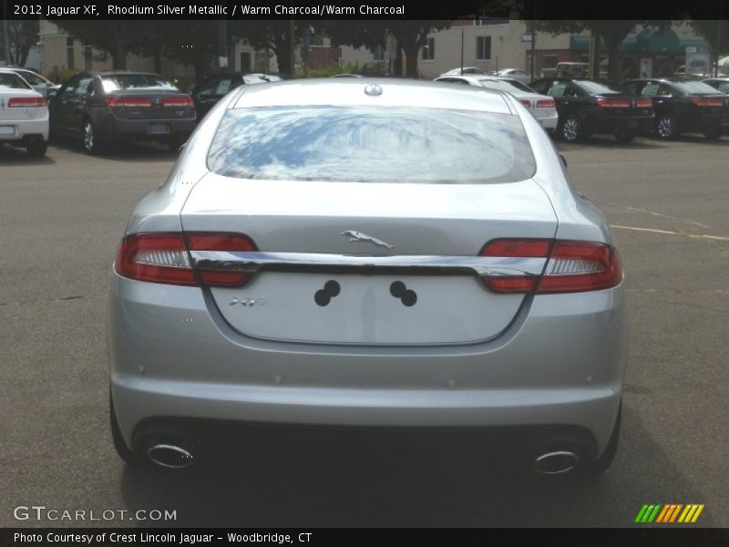 Rhodium Silver Metallic / Warm Charcoal/Warm Charcoal 2012 Jaguar XF