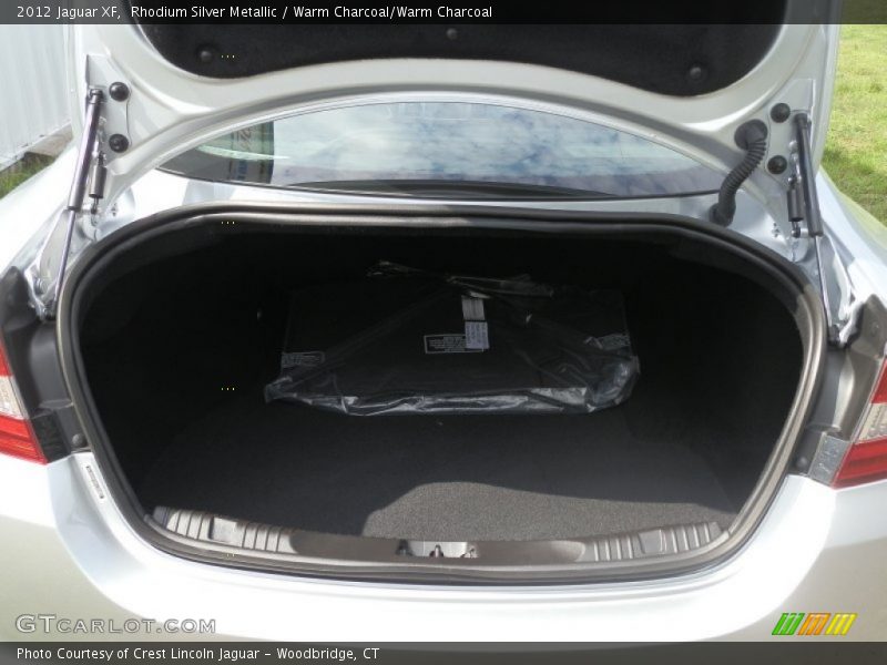 Rhodium Silver Metallic / Warm Charcoal/Warm Charcoal 2012 Jaguar XF