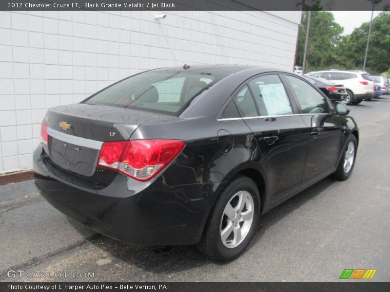 Black Granite Metallic / Jet Black 2012 Chevrolet Cruze LT