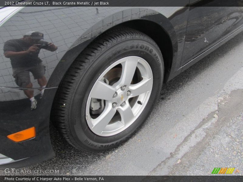 Black Granite Metallic / Jet Black 2012 Chevrolet Cruze LT
