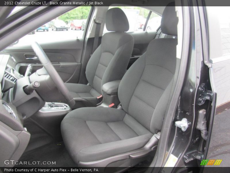 Black Granite Metallic / Jet Black 2012 Chevrolet Cruze LT
