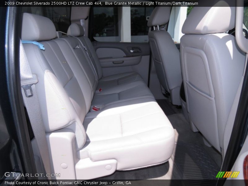 Blue Granite Metallic / Light Titanium/Dark Titanium 2009 Chevrolet Silverado 2500HD LTZ Crew Cab 4x4