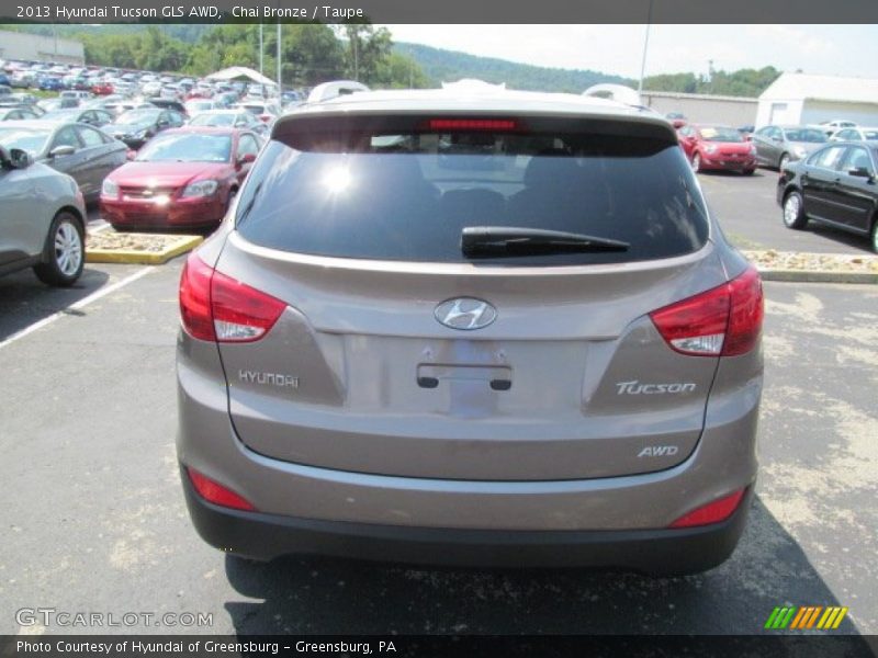 Chai Bronze / Taupe 2013 Hyundai Tucson GLS AWD