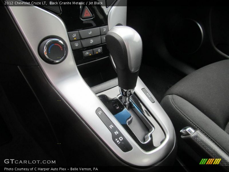 Black Granite Metallic / Jet Black 2012 Chevrolet Cruze LT