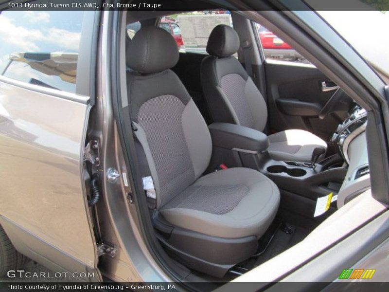 Chai Bronze / Taupe 2013 Hyundai Tucson GLS AWD