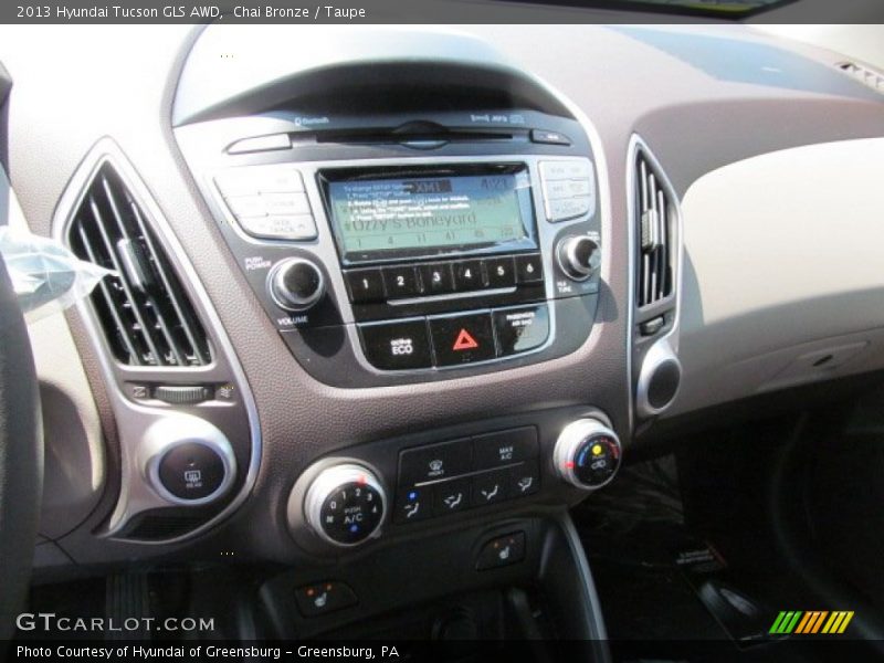 Chai Bronze / Taupe 2013 Hyundai Tucson GLS AWD