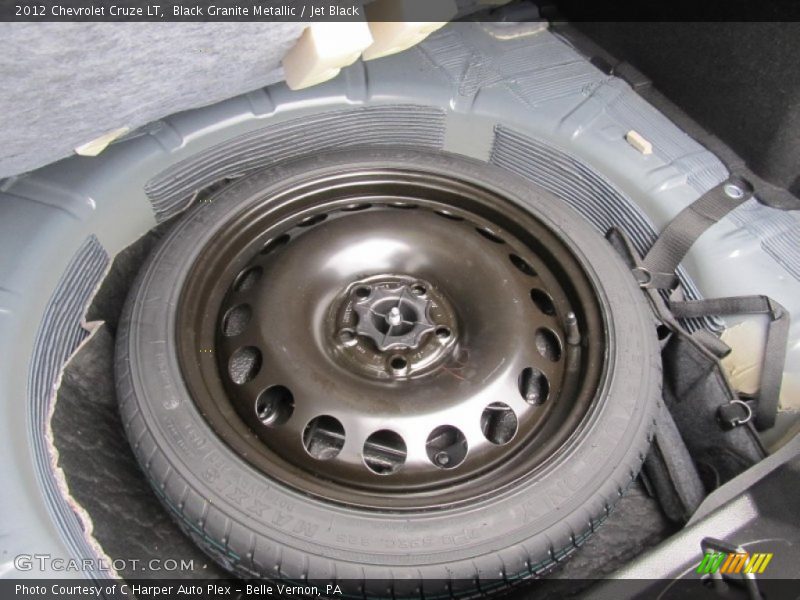 Black Granite Metallic / Jet Black 2012 Chevrolet Cruze LT