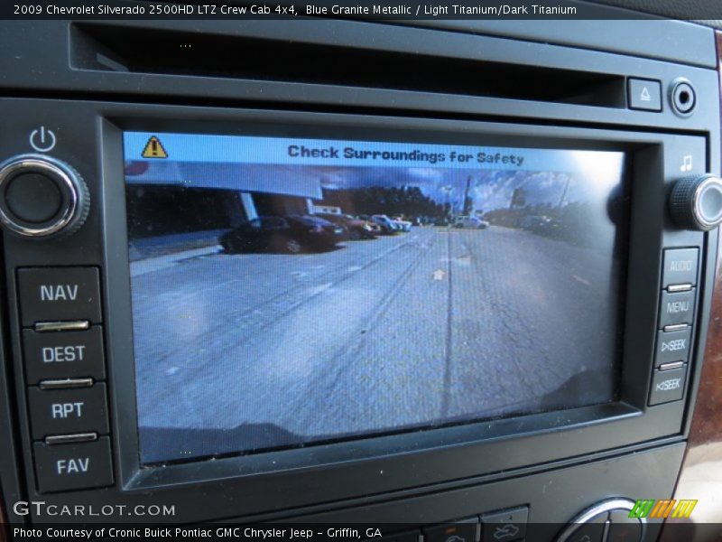Blue Granite Metallic / Light Titanium/Dark Titanium 2009 Chevrolet Silverado 2500HD LTZ Crew Cab 4x4