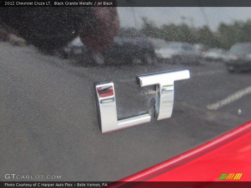 Black Granite Metallic / Jet Black 2012 Chevrolet Cruze LT
