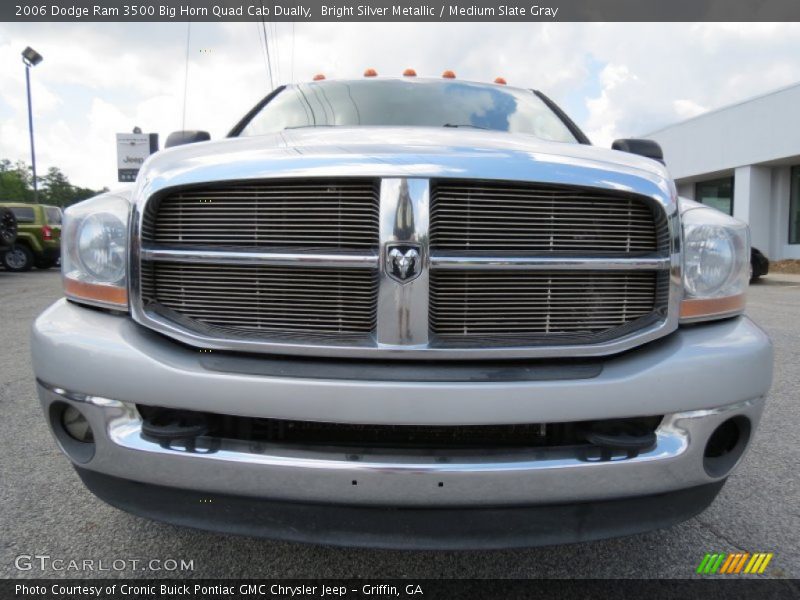 Bright Silver Metallic / Medium Slate Gray 2006 Dodge Ram 3500 Big Horn Quad Cab Dually