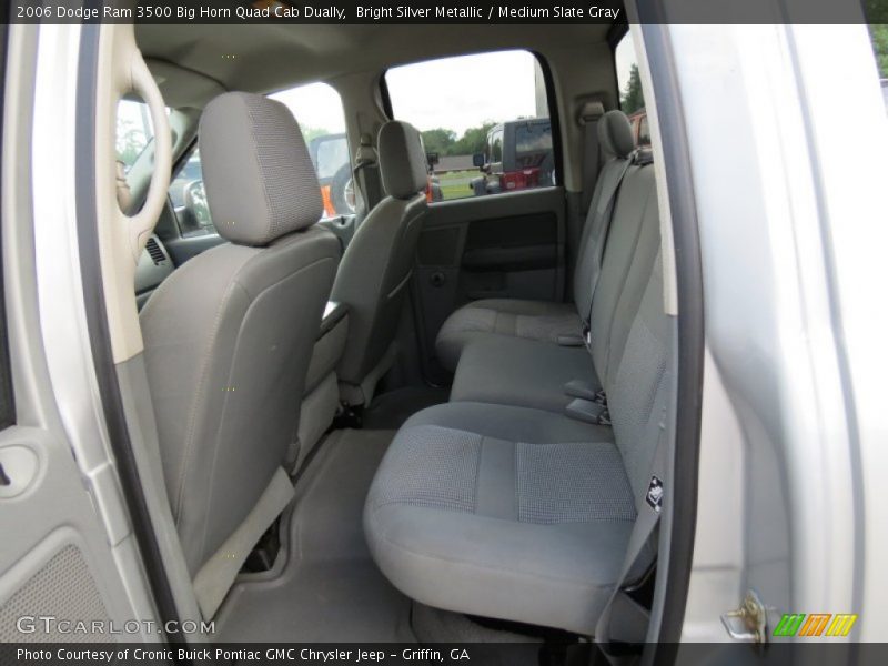 Rear Seat of 2006 Ram 3500 Big Horn Quad Cab Dually