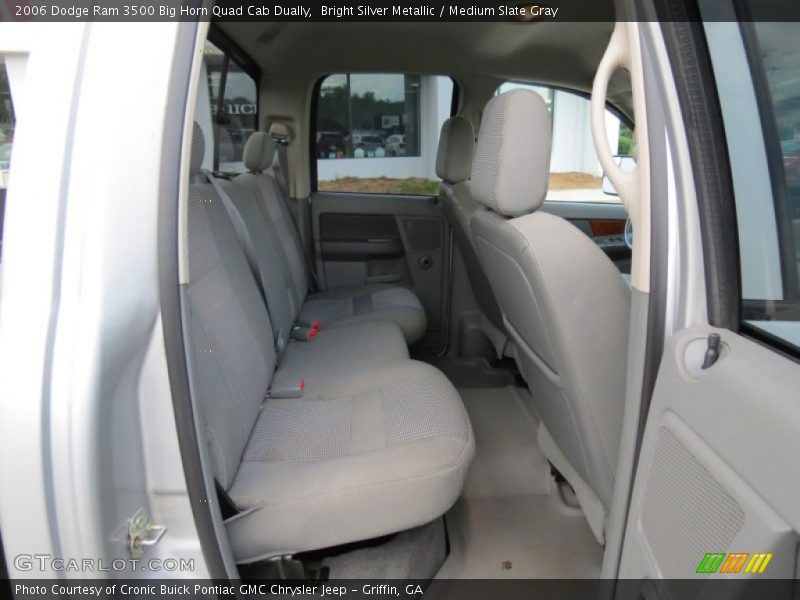 Bright Silver Metallic / Medium Slate Gray 2006 Dodge Ram 3500 Big Horn Quad Cab Dually