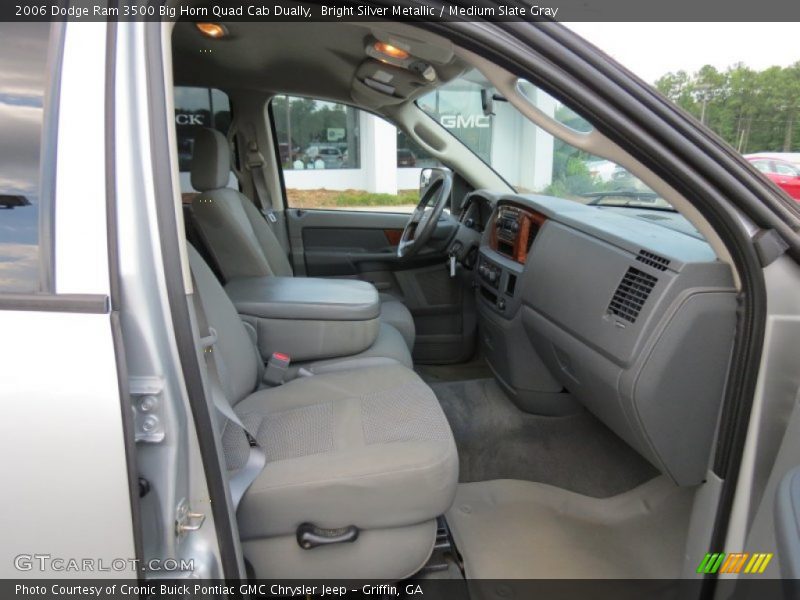Bright Silver Metallic / Medium Slate Gray 2006 Dodge Ram 3500 Big Horn Quad Cab Dually