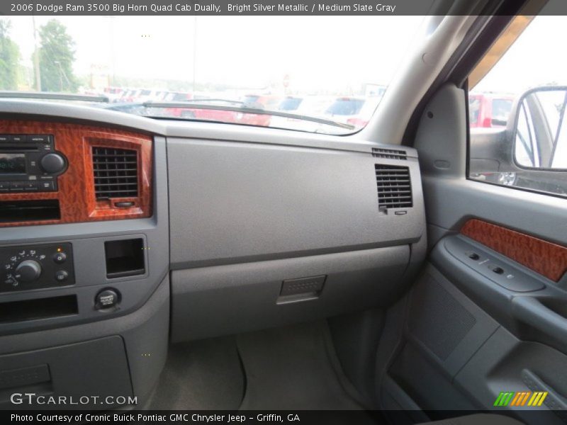 Bright Silver Metallic / Medium Slate Gray 2006 Dodge Ram 3500 Big Horn Quad Cab Dually