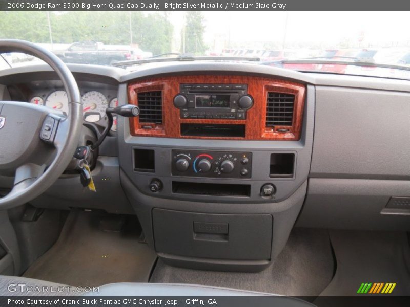 Controls of 2006 Ram 3500 Big Horn Quad Cab Dually