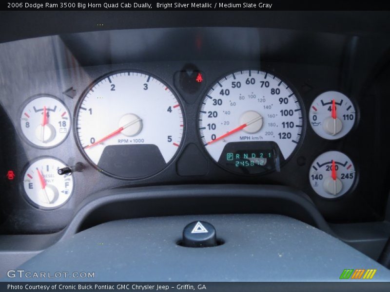  2006 Ram 3500 Big Horn Quad Cab Dually Big Horn Quad Cab Dually Gauges