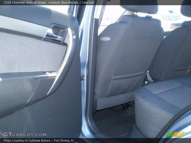 Icelandic Blue Metallic / Charcoal 2008 Chevrolet Aveo LS Sedan