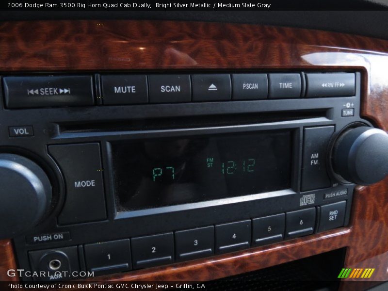 Audio System of 2006 Ram 3500 Big Horn Quad Cab Dually