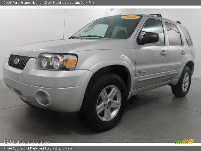 Silver Metallic / Medium/Dark Flint 2006 Ford Escape Hybrid