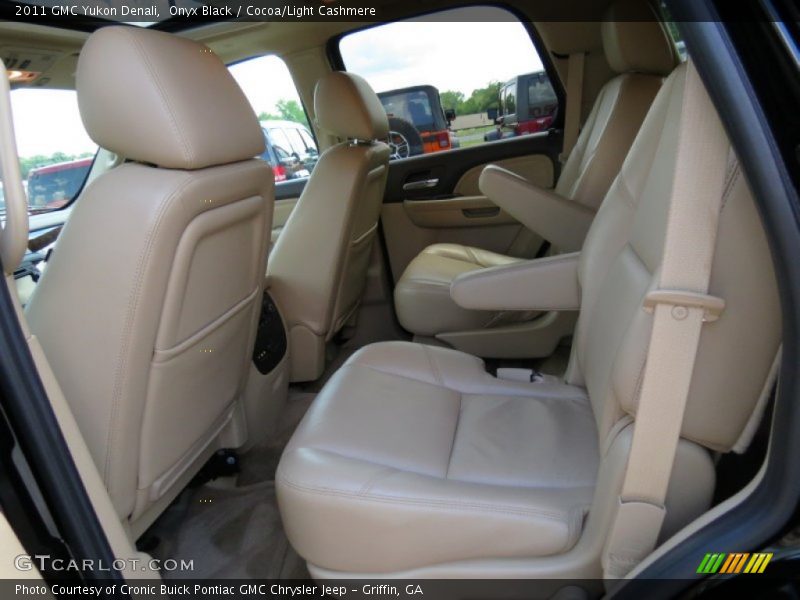 Onyx Black / Cocoa/Light Cashmere 2011 GMC Yukon Denali