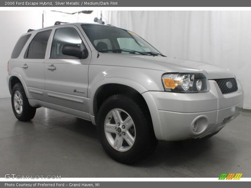 Silver Metallic / Medium/Dark Flint 2006 Ford Escape Hybrid
