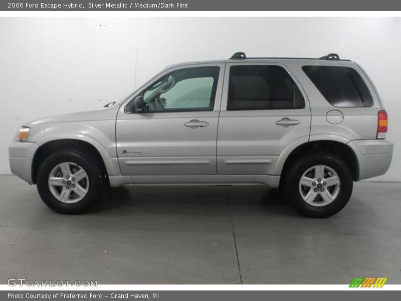 Silver Metallic / Medium/Dark Flint 2006 Ford Escape Hybrid