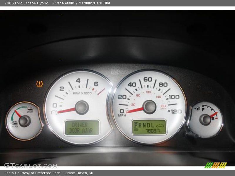 Silver Metallic / Medium/Dark Flint 2006 Ford Escape Hybrid