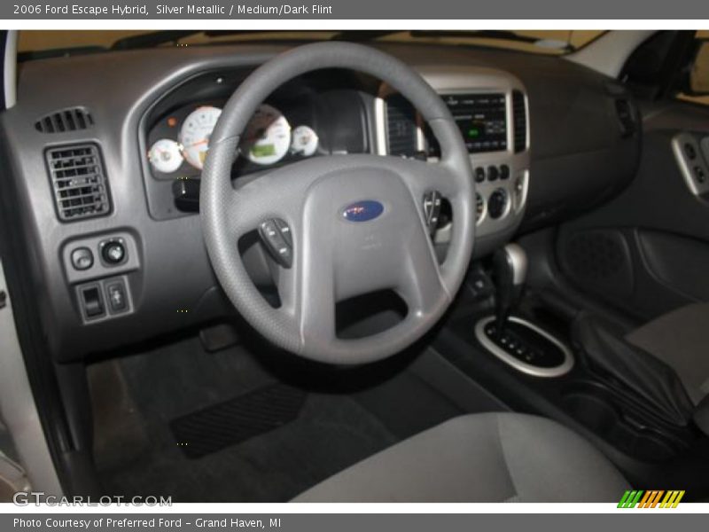Silver Metallic / Medium/Dark Flint 2006 Ford Escape Hybrid