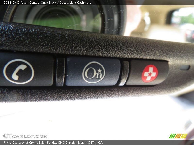 Onyx Black / Cocoa/Light Cashmere 2011 GMC Yukon Denali