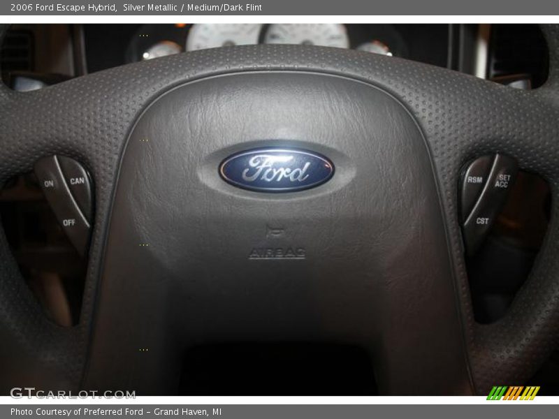 Silver Metallic / Medium/Dark Flint 2006 Ford Escape Hybrid