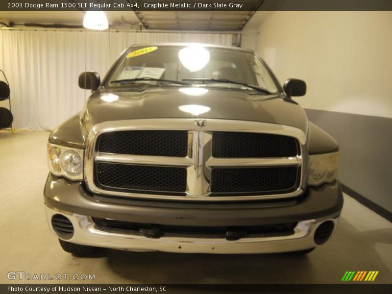 Graphite Metallic / Dark Slate Gray 2003 Dodge Ram 1500 SLT Regular Cab 4x4