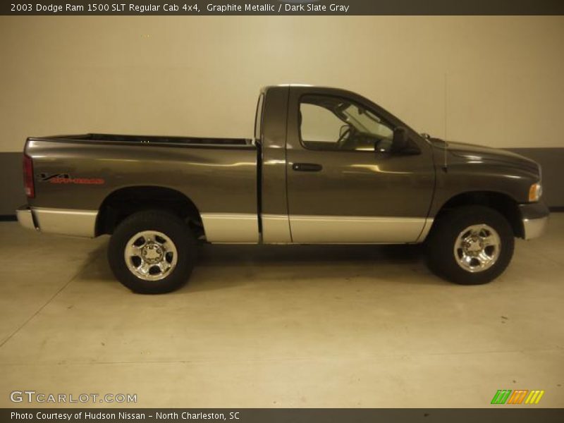 Graphite Metallic / Dark Slate Gray 2003 Dodge Ram 1500 SLT Regular Cab 4x4