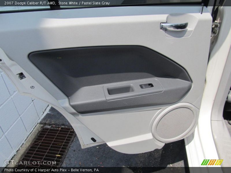 Stone White / Pastel Slate Gray 2007 Dodge Caliber R/T AWD