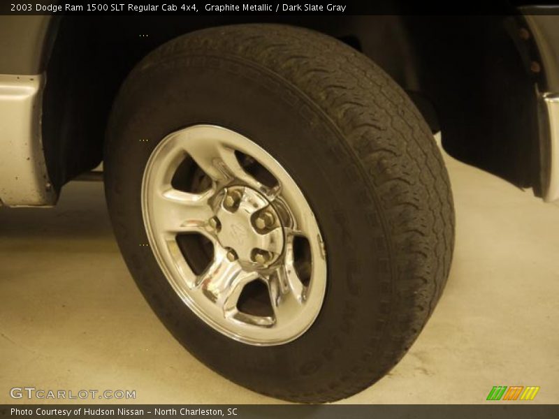 Graphite Metallic / Dark Slate Gray 2003 Dodge Ram 1500 SLT Regular Cab 4x4