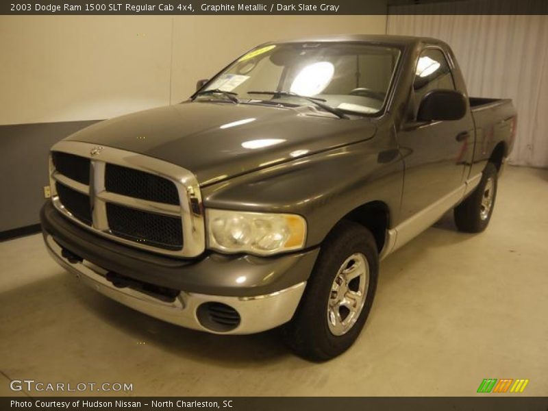 Graphite Metallic / Dark Slate Gray 2003 Dodge Ram 1500 SLT Regular Cab 4x4