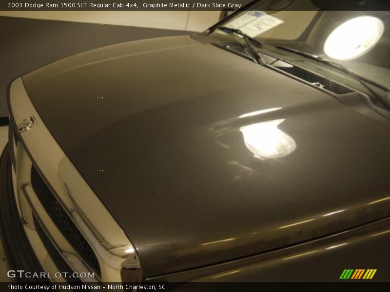Graphite Metallic / Dark Slate Gray 2003 Dodge Ram 1500 SLT Regular Cab 4x4