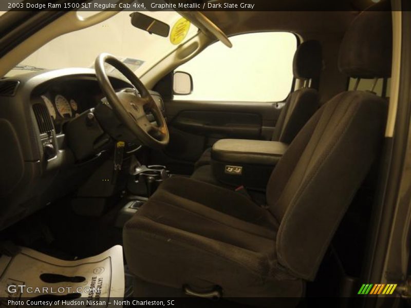 Graphite Metallic / Dark Slate Gray 2003 Dodge Ram 1500 SLT Regular Cab 4x4