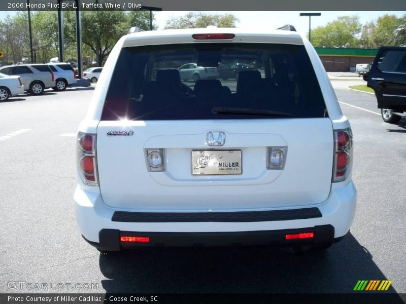 Taffeta White / Olive 2006 Honda Pilot EX-L