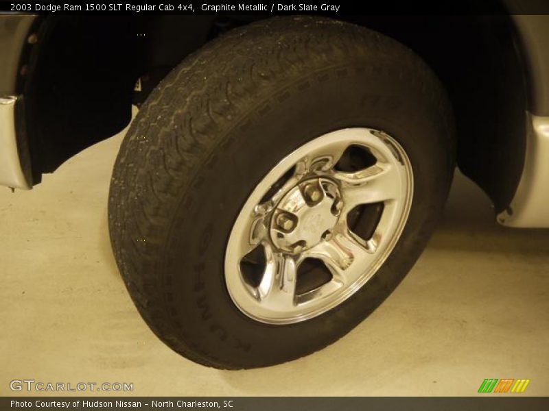 Graphite Metallic / Dark Slate Gray 2003 Dodge Ram 1500 SLT Regular Cab 4x4