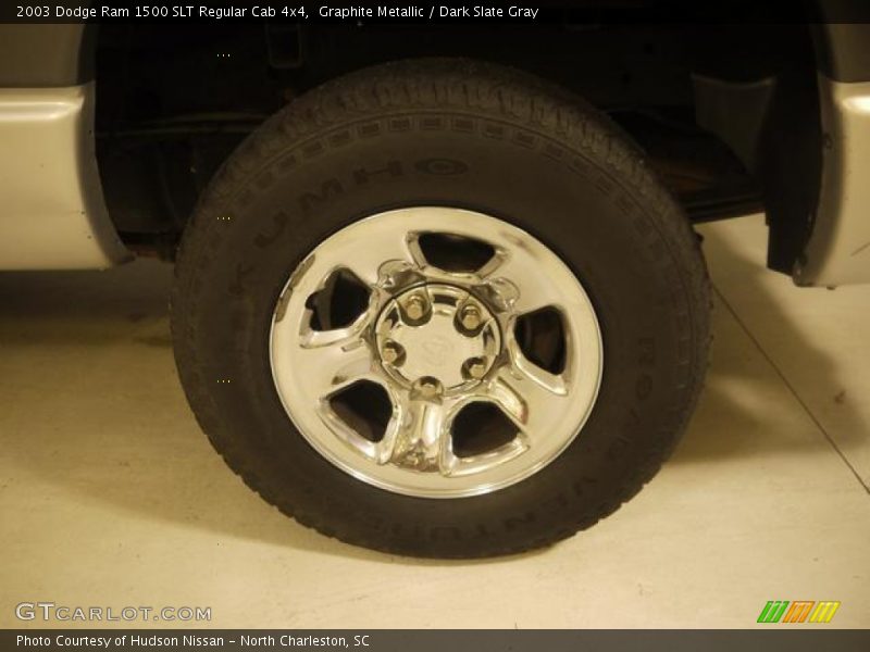 Graphite Metallic / Dark Slate Gray 2003 Dodge Ram 1500 SLT Regular Cab 4x4