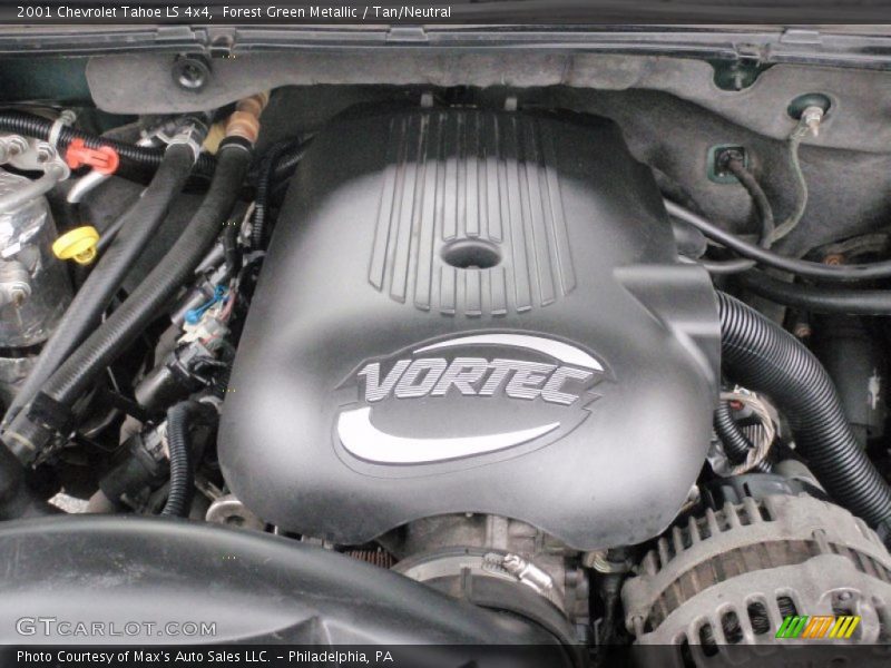 Forest Green Metallic / Tan/Neutral 2001 Chevrolet Tahoe LS 4x4