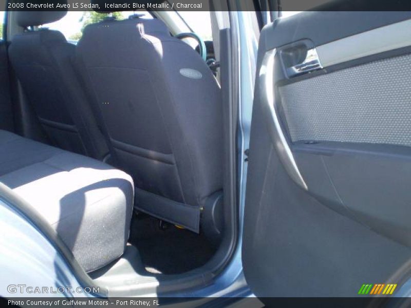 Icelandic Blue Metallic / Charcoal 2008 Chevrolet Aveo LS Sedan