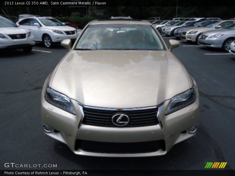 Satin Cashmere Metallic / Flaxen 2013 Lexus GS 350 AWD