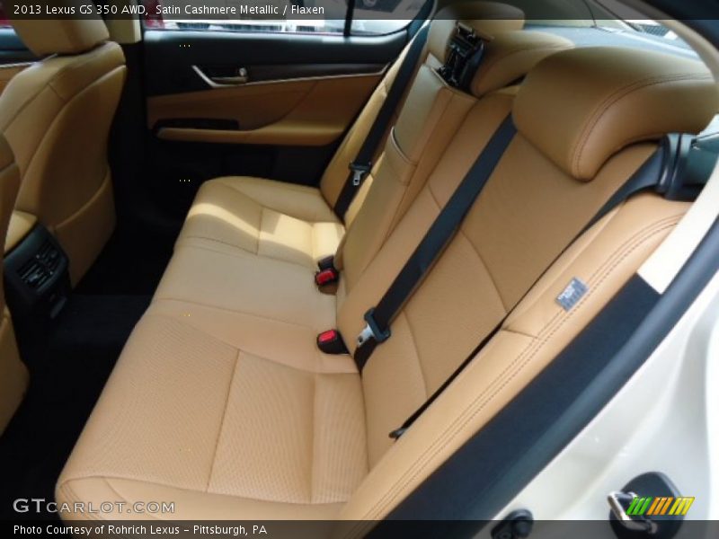 Rear Seat of 2013 GS 350 AWD
