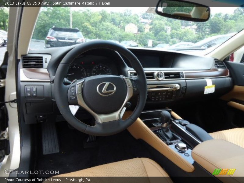 Dashboard of 2013 GS 350 AWD