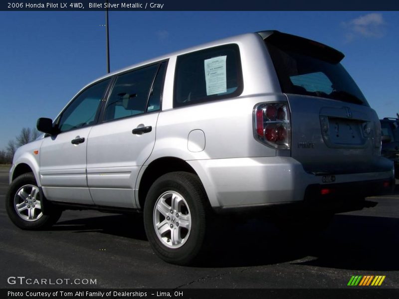 Billet Silver Metallic / Gray 2006 Honda Pilot LX 4WD