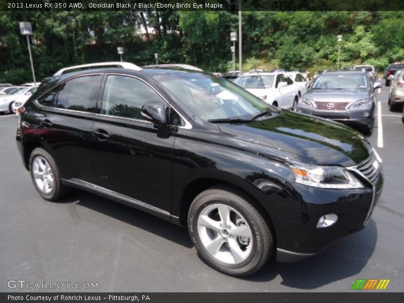 Front 3/4 View of 2013 RX 350 AWD