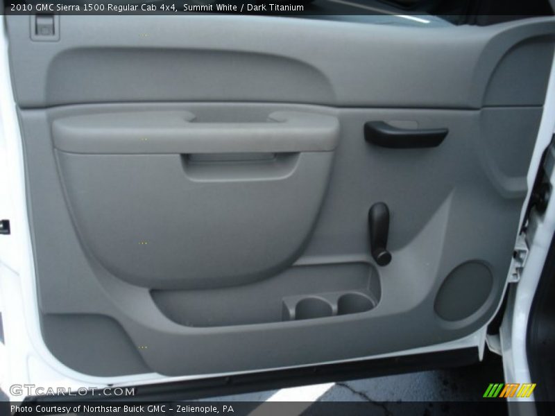 Summit White / Dark Titanium 2010 GMC Sierra 1500 Regular Cab 4x4