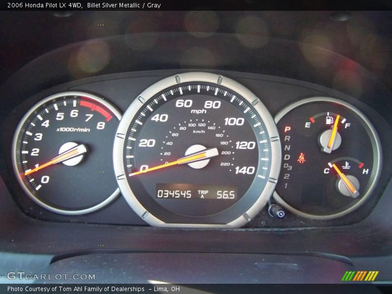 Billet Silver Metallic / Gray 2006 Honda Pilot LX 4WD